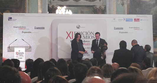 Leading the Change Awarded During the Emprendedores & Empleo event for Innovating in Human Resources