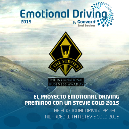 Emotional Driving project wins a Stevie Gold in the International Business Awards 2015