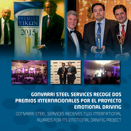 Gonvarri Steel Services gathers two international awards for “Emotional Driving” Project