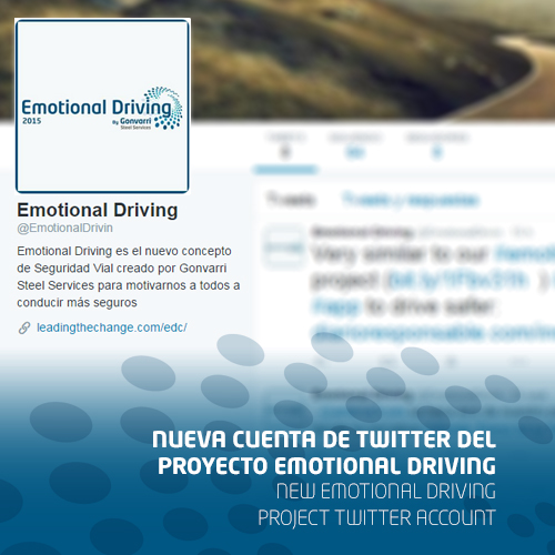 Descubre la nueva cuenta de Twitter del proyecto Emotional Driving