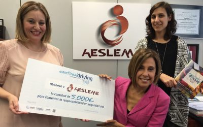 AESLEME receives a 5,000 euros collective donation from Emotional Driving Book Challenge